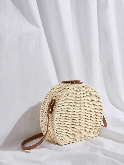 Woven Crossbody Bag