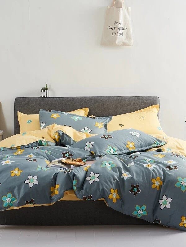 Flower Print Bedding Set Without Filler Shein Usa - What Does Bedding Without Filler Mean Flower Print Bedding Set Without Filler Shein Usa - What Does Bedding Without Filler Mean