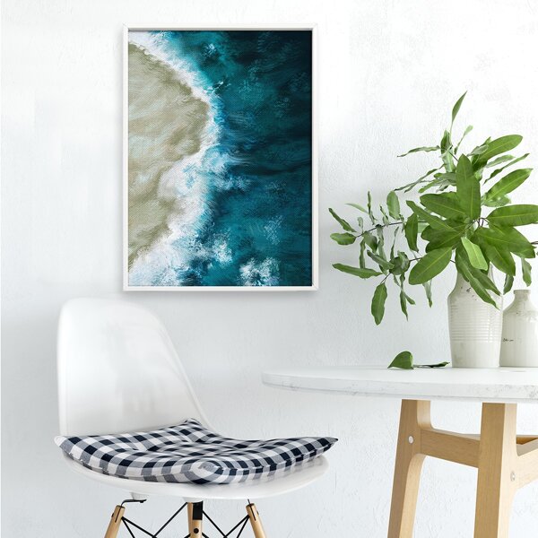 

Sea Pattern Wall Print Without Frame, Multicolor
