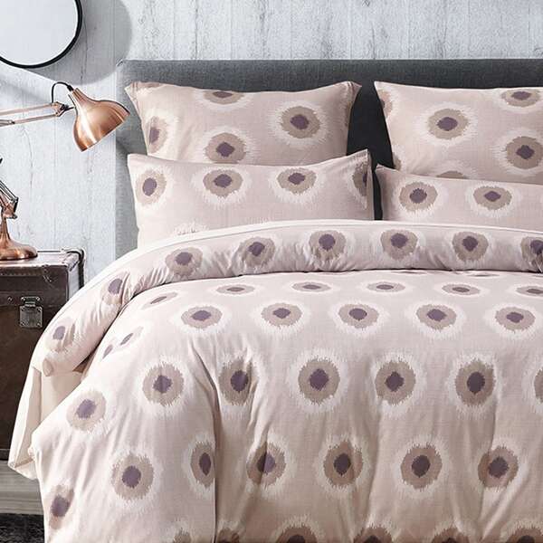 

Graphic Print Bedding Set Without Filler, Multicolor