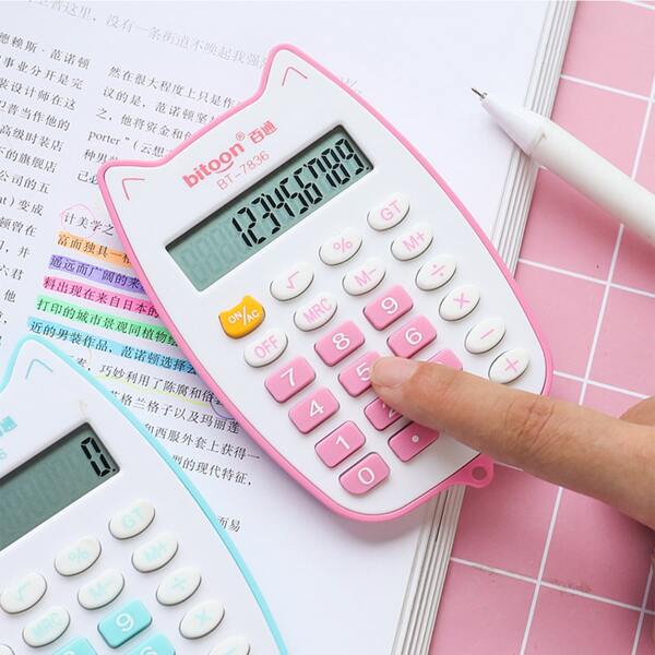 

1pc Cartoon Design Random Calculator