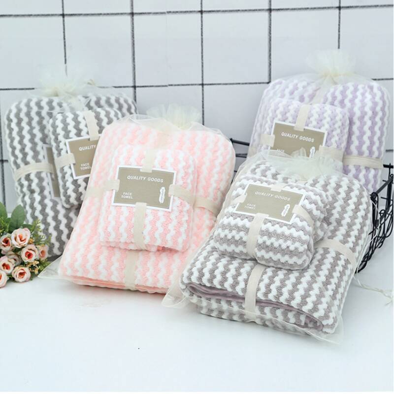 

1 Set Towel & Bath Towel, Multicolor
