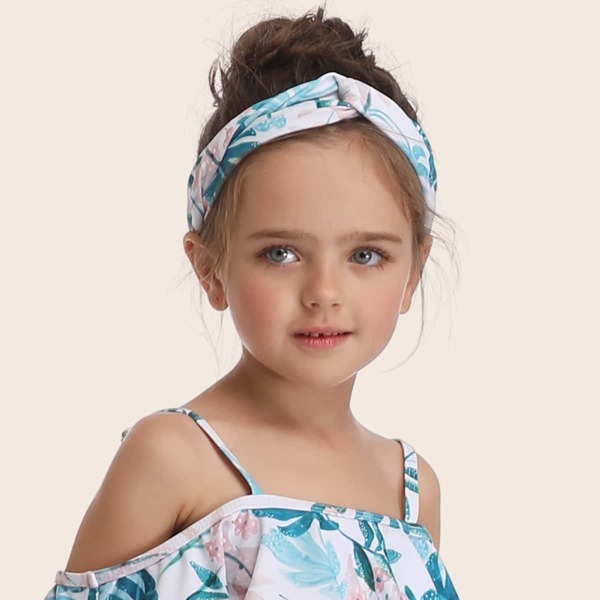

Toddler Girls Tropical Swim Headband, Multicolor