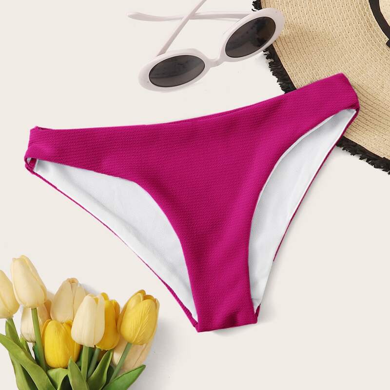 

Solid Bikini Panty, Pink