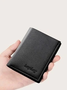 Men Minimalist Card Holder - Black - View 3