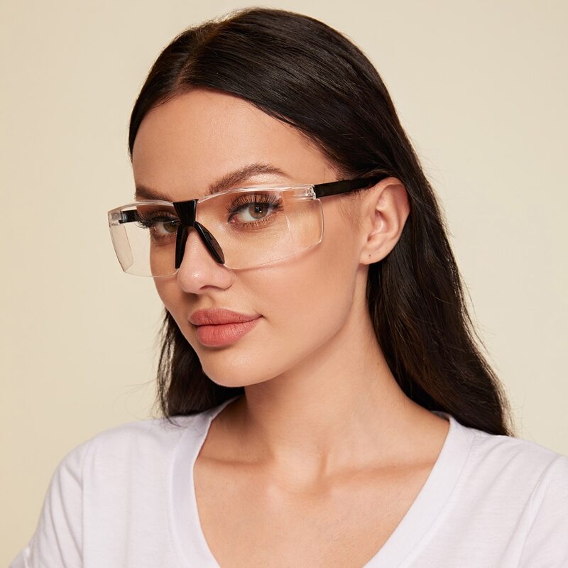 

Rimless Clear Frame Glasses