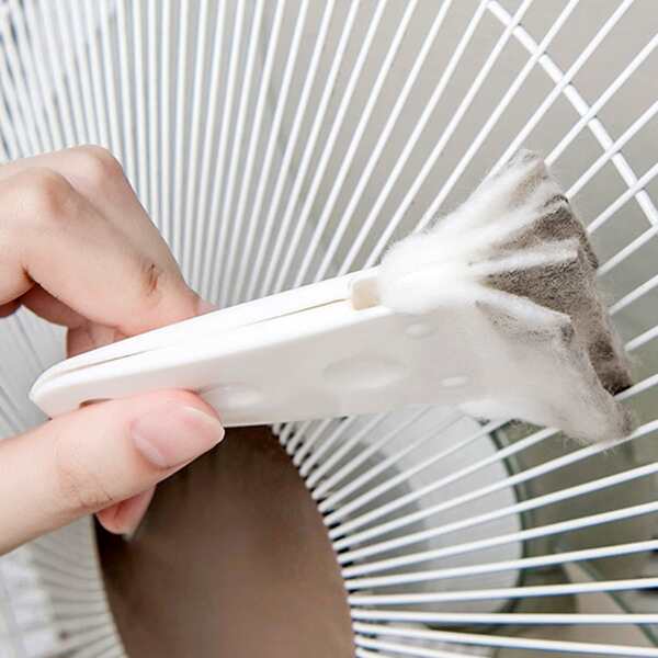 

1pc Multi Function Curtain Louver Cleaning Brush, White