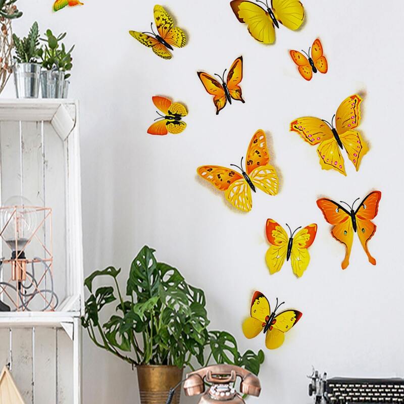 

12pcs 3D Butterfly Wall Sticker
