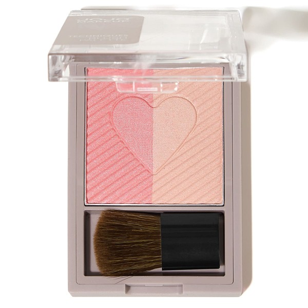 

Two Tone Compact Blush With Brush 01 Girly Heart