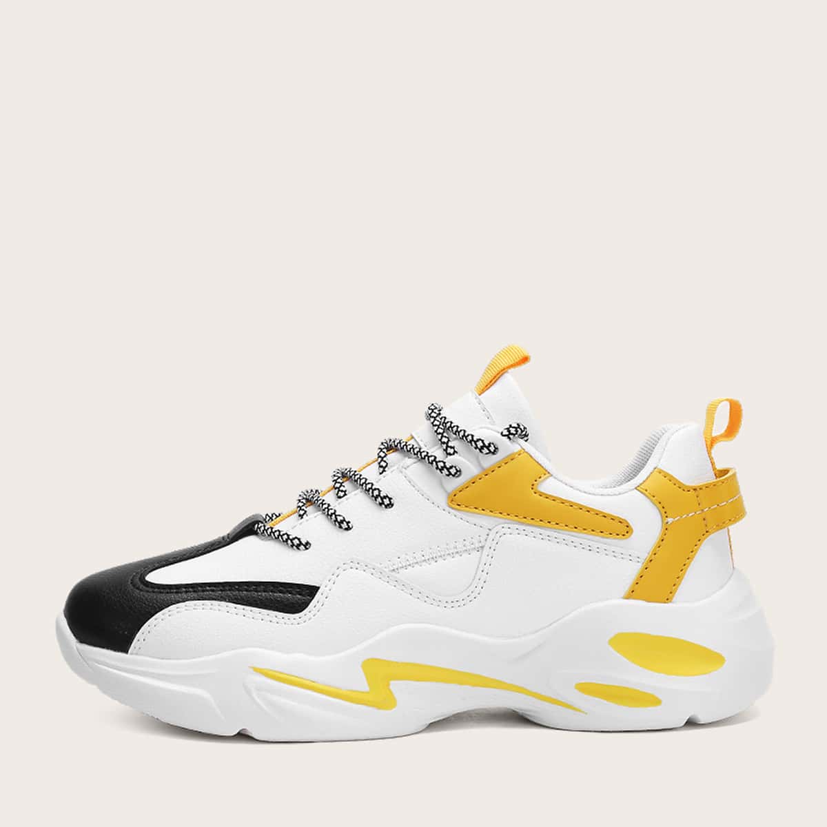 

Guys Color-block Chunky Sneakers, Multicolor