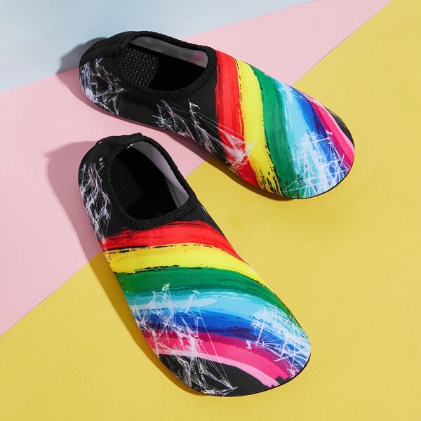 

Rainbow Slip On Water Shoes, Многоцветный