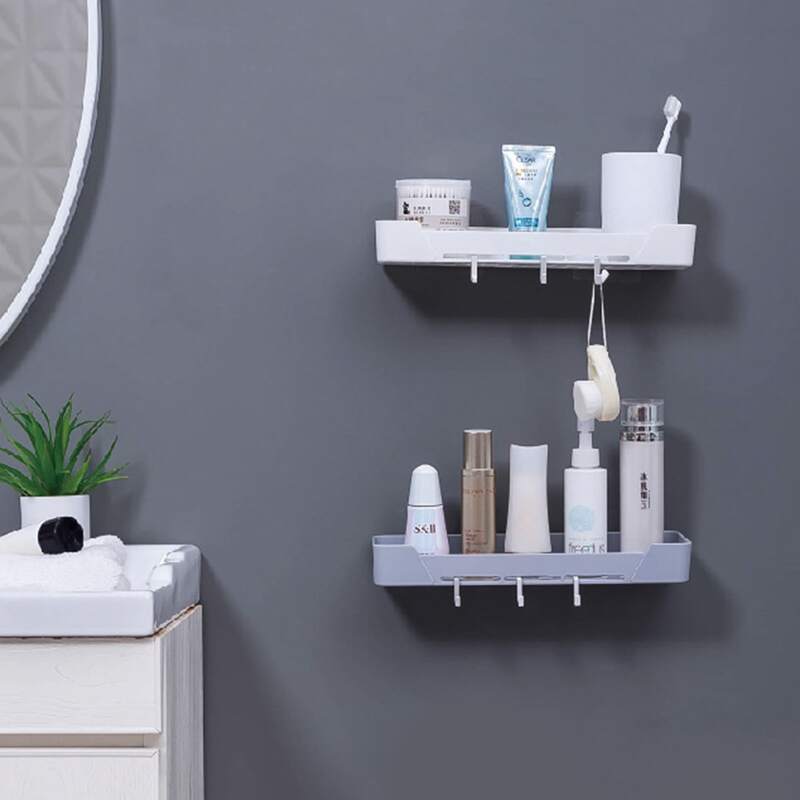 

1pc Wall Mounted Storage Rack, Multicolor