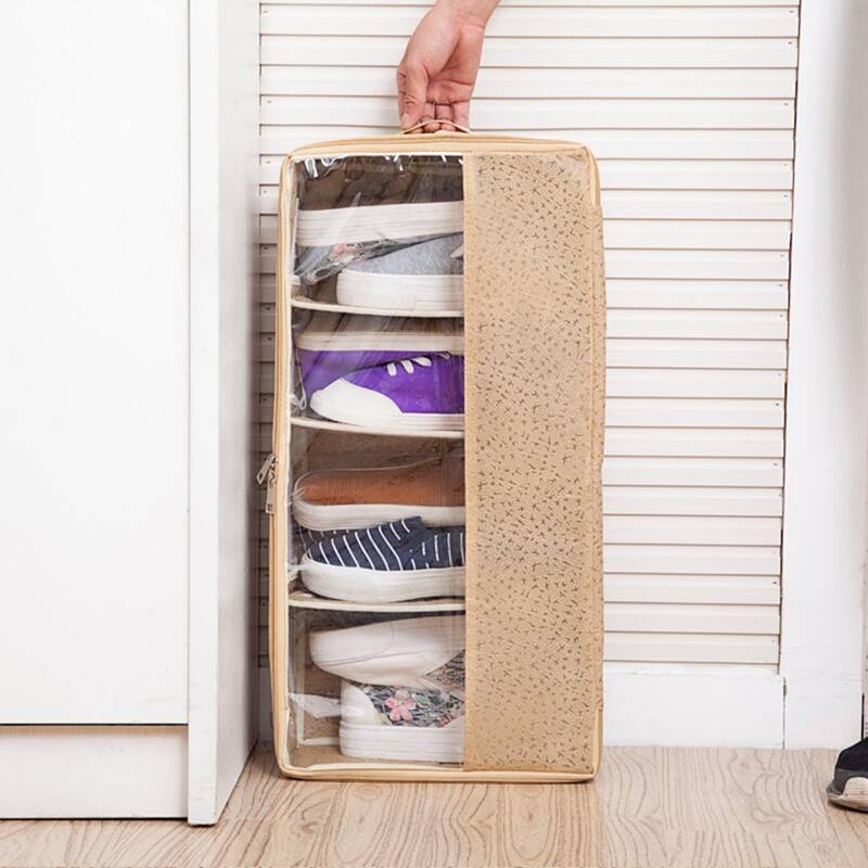 

1pc Multi-layer Shoes Storage Bag, Multicolor