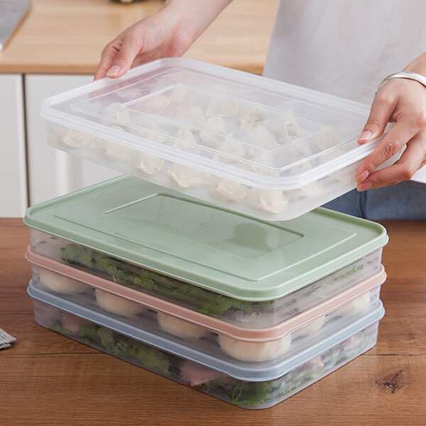 

1pc Kitchen Food Storage Box, Multicolor