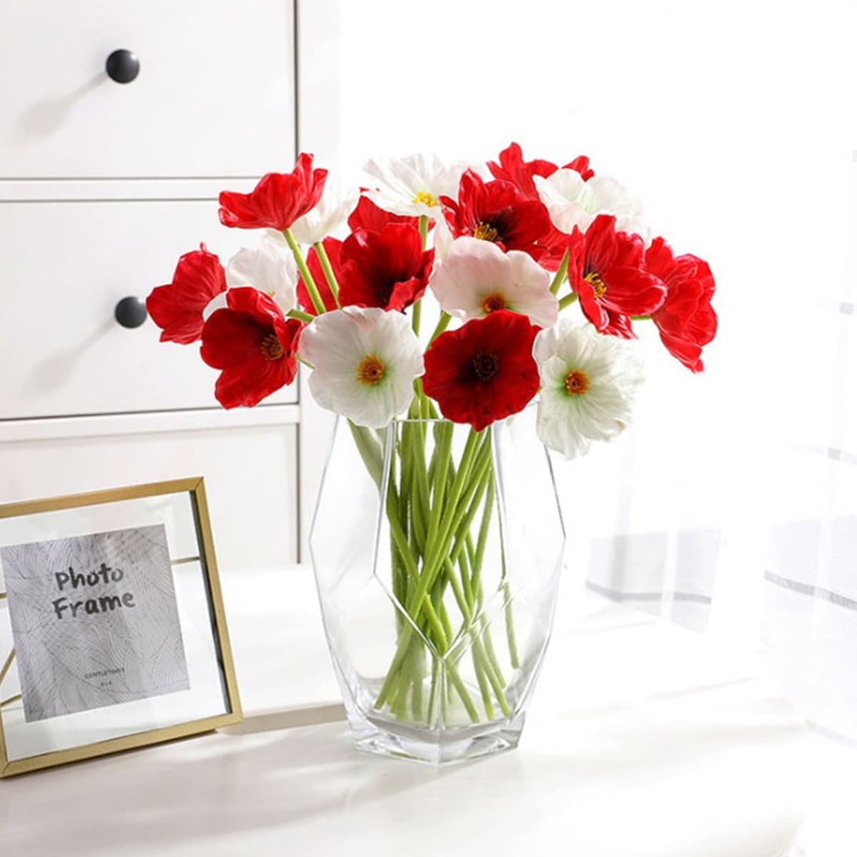 

1branch Artificial Poppy, Multicolor