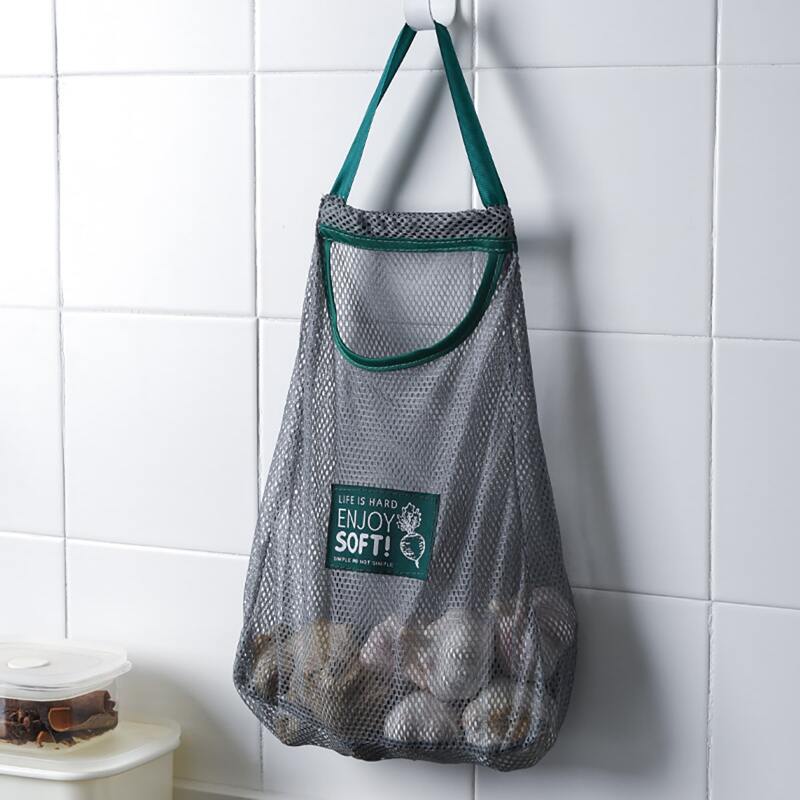 

Hanging Vegetable Storage Mesh Bag, Multicolor