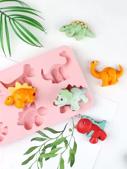 Molde de hornear en forma de dinosaurio