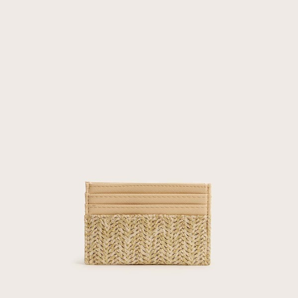 

Braided Card Holder, Khaki