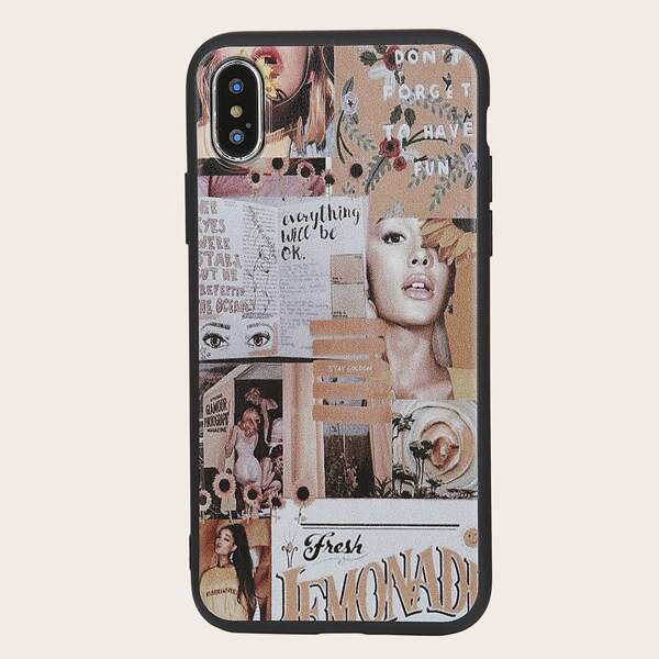 

Чехол для iPhone с принтом, Многоцветный