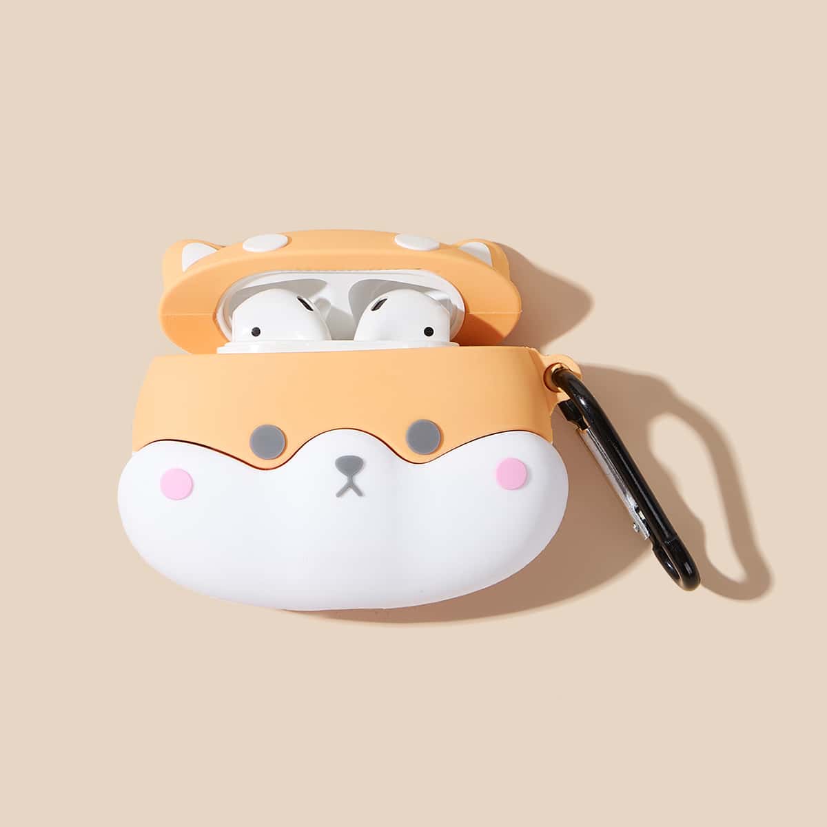 

Cartoon Cat Airpods Box Protector, Multicolor