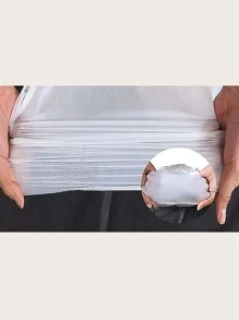 10pcs Disposable Haircut Shawl Scarf - Clear - View 3