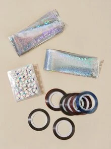 Set de arte de uña - Multicolor - Ver 2