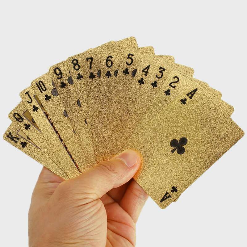 

1 Deck Playing Card, Gold