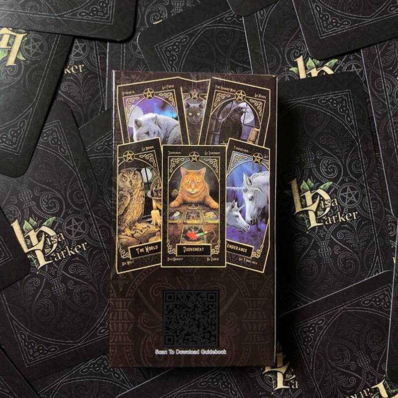 

1box Animal Print Tarot Card