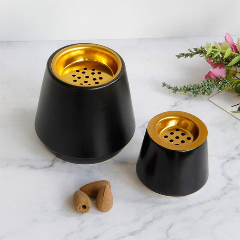 

1pc Solid Ceramic Incense Burner
