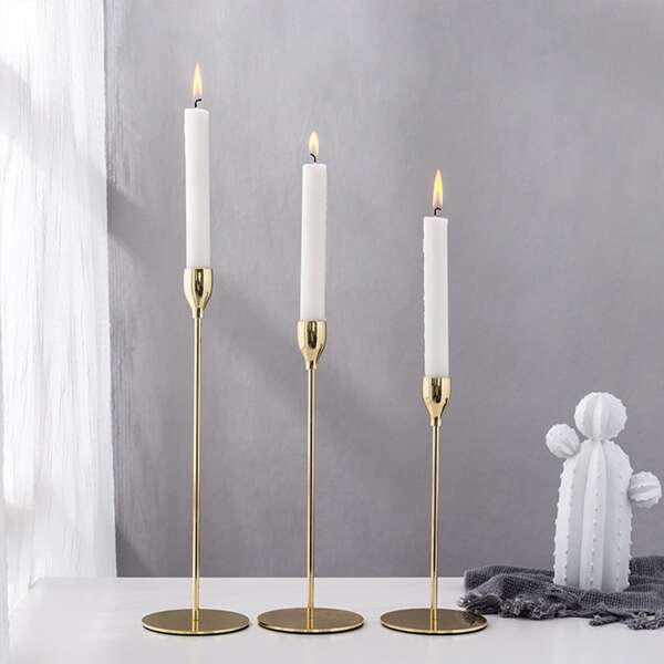 

1pc Metal Candle Holder