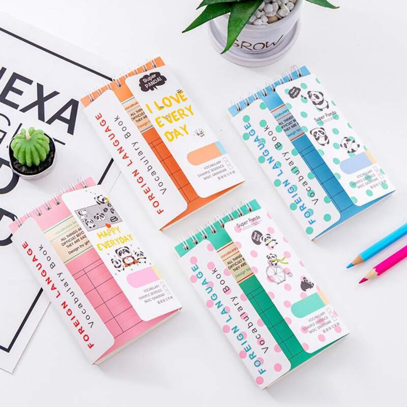 

1pc Cute Portable Random Coil Notebook