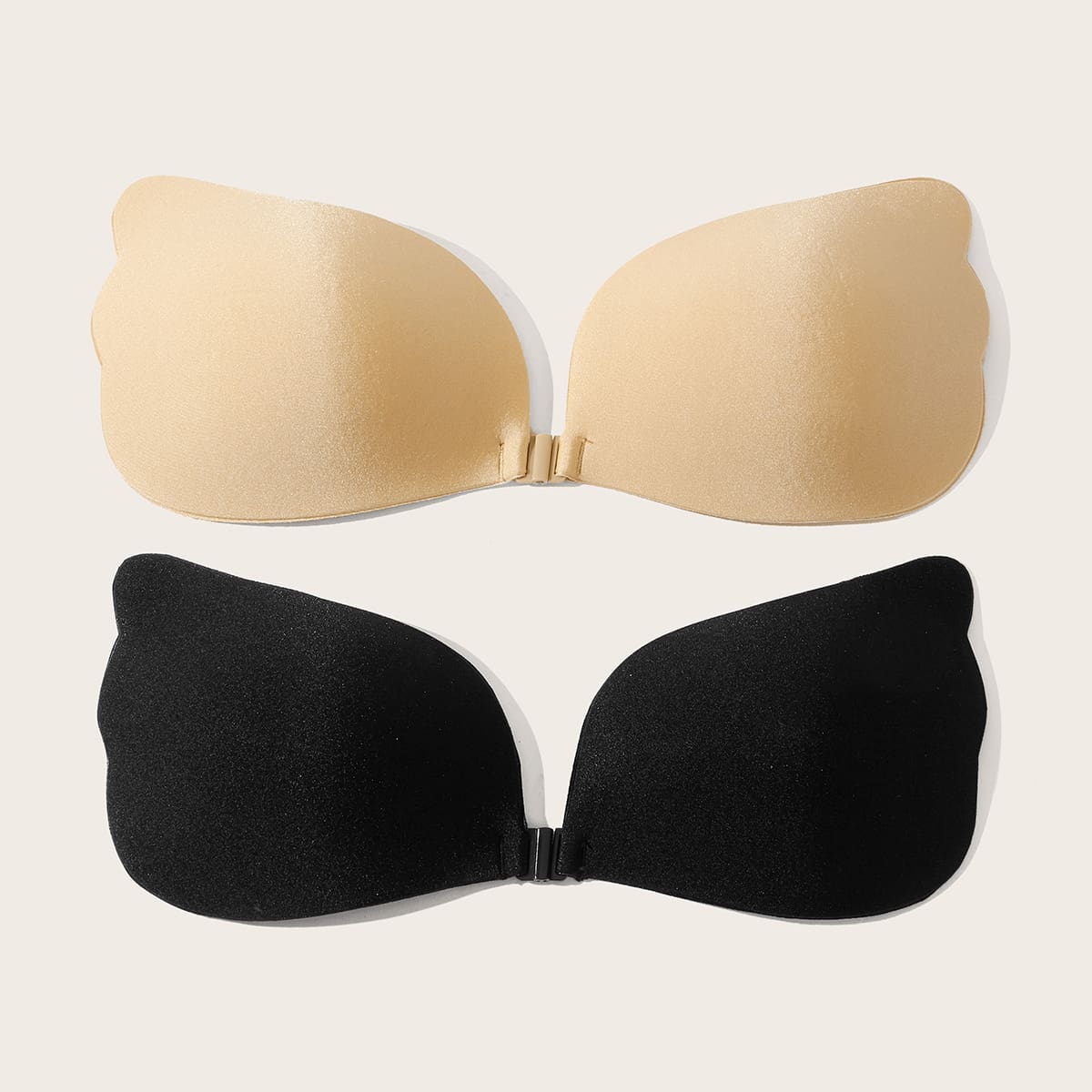 

2pack Self Adhesive Bra Set, Multicolor