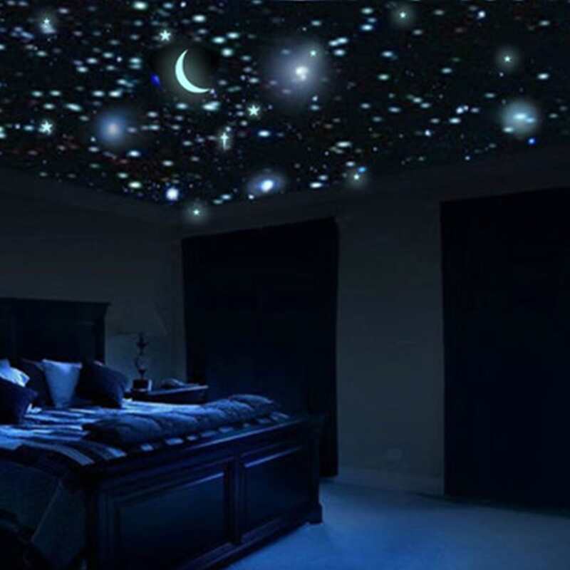 

Moon & Star Luminous Wall Sticker