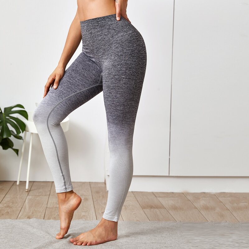 

Space Dye Ombre Sports Leggings, Multicolor