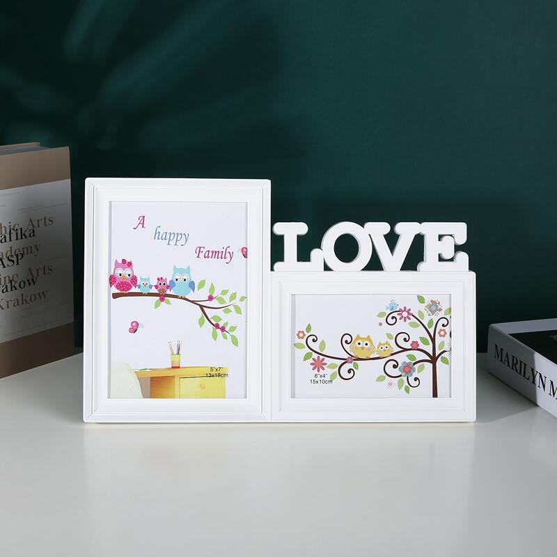 

1pc 2 In 1 Photo Frame
