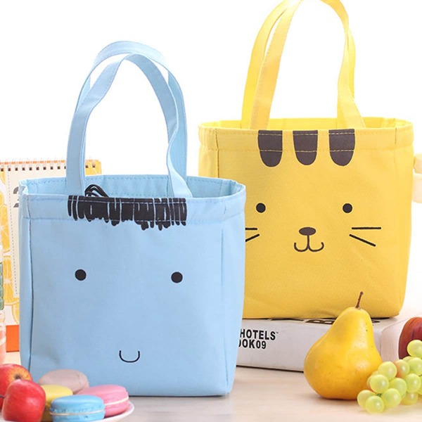 

1pc Cartoon Graphic Lunch Bag, Multicolor
