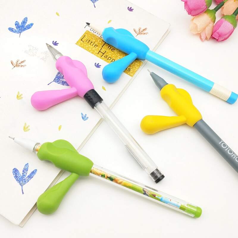 

4pcs Kids Silicone Random Writing Corrector