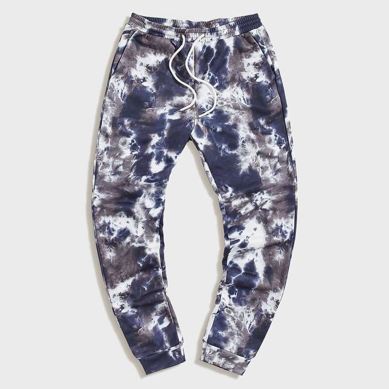 

Guys Drawstring Waist Tie Dye Sweatpants, Multicolor