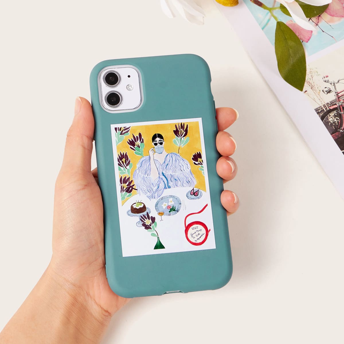 

Figure iPhone Case, Multicolor