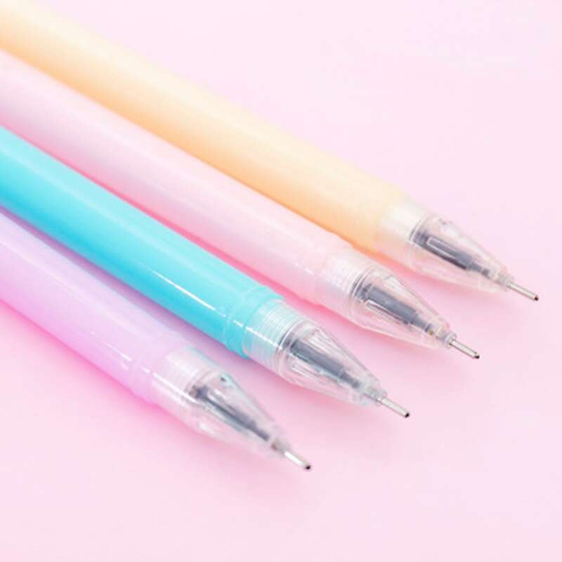 

4pcs Ice Cream Gel Pen, Black