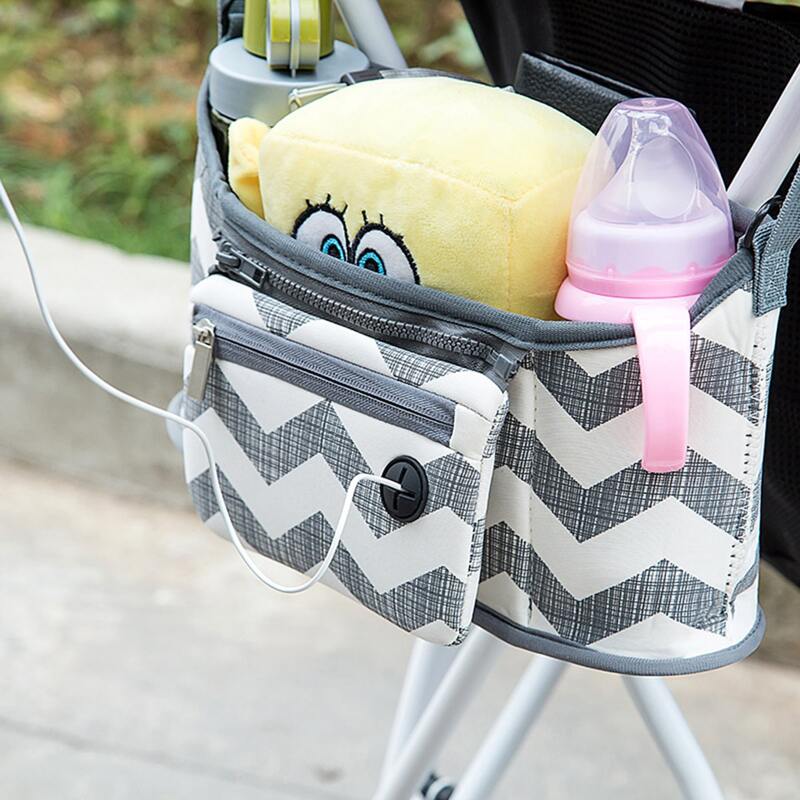 

1pc Stroller Hanging Storage Bag, Multicolor