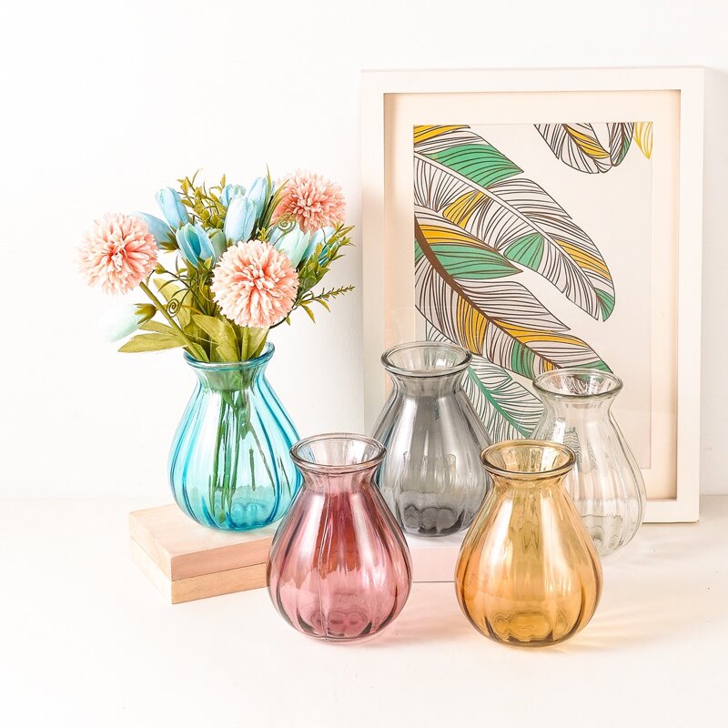

1pc Glass Flower Vase