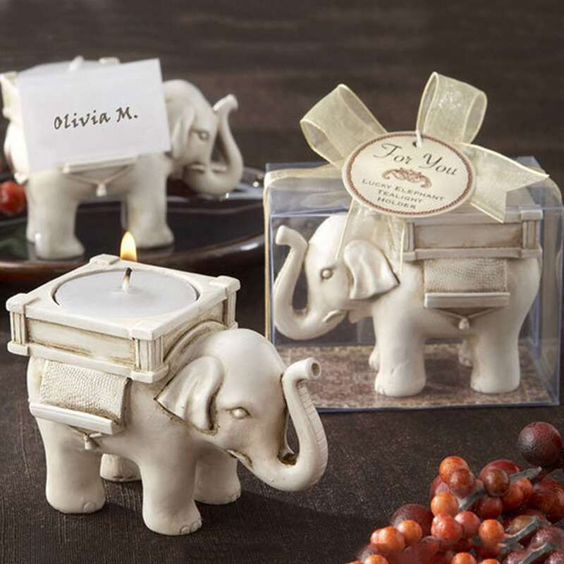 

1pc Animal Design Candle Holder, White