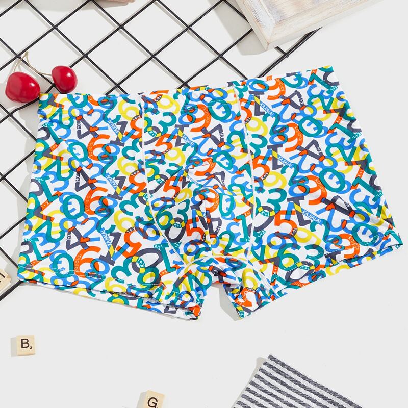 

Guys Letter Graphic Trunks, Multicolor