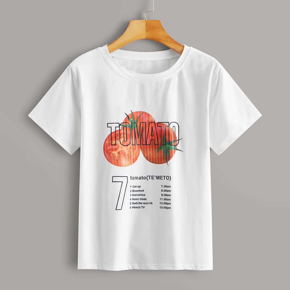 

Tomato Graphic Tee, White