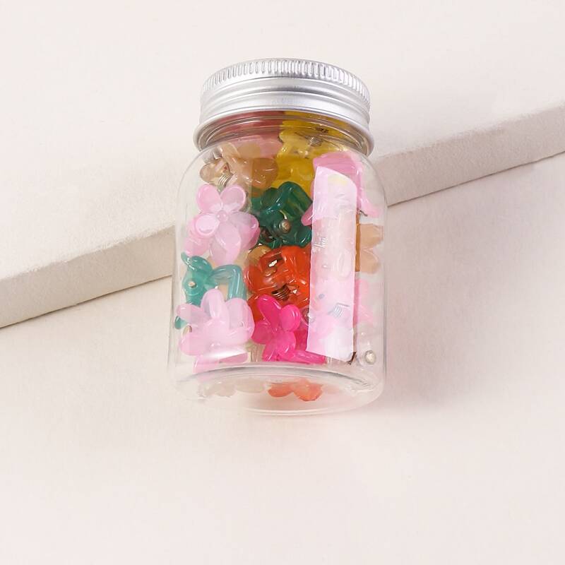 

20pcs Mini Hair Claws, Multicolor