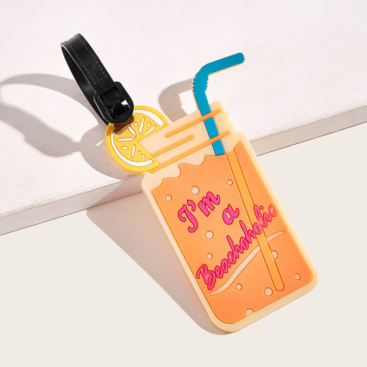 

Orange Juice Design Luggage Tag