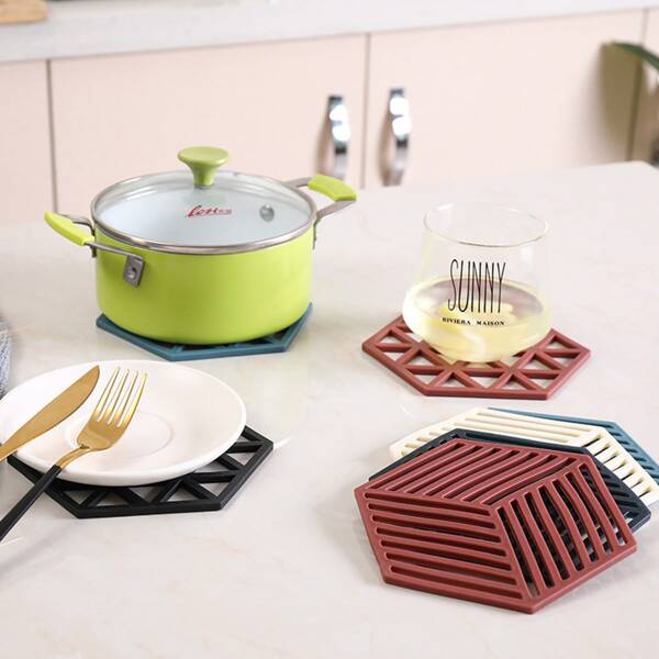 

1pc Geometric Design Placemat, Multicolor