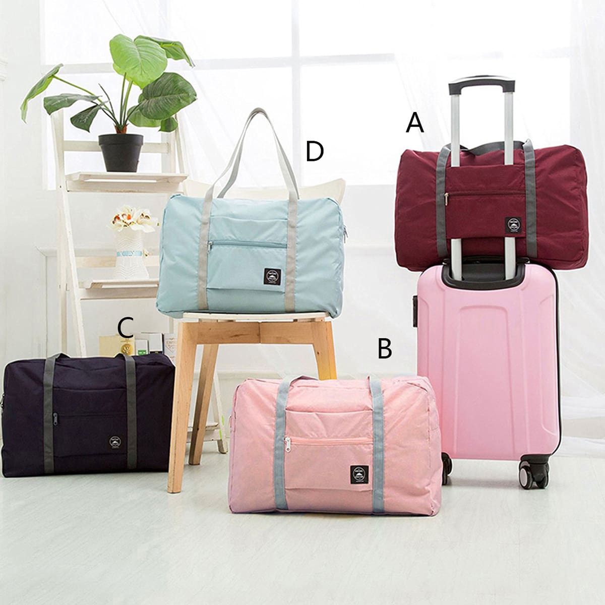 

1pc Portable Travel Storage Bag, Multicolor