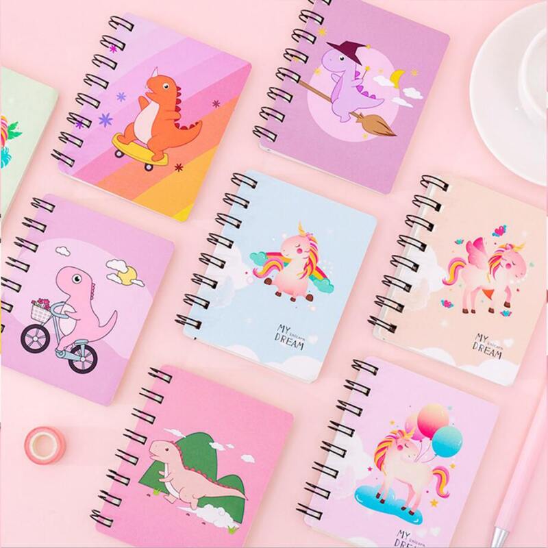 

1pack Cartoon Graphic Spiral Random Notebook